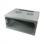 Stovo spinta ALLNET ALL-SMQ5409GRAU 9U laisvai pastatoma, 50 kg talpa, su spyna, pilka