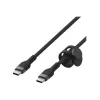 Belkin BOOSTCHARGE PRO Flex USB laidas 1 m USB 2.0 USB C juodas (CAB011BT1MBK)