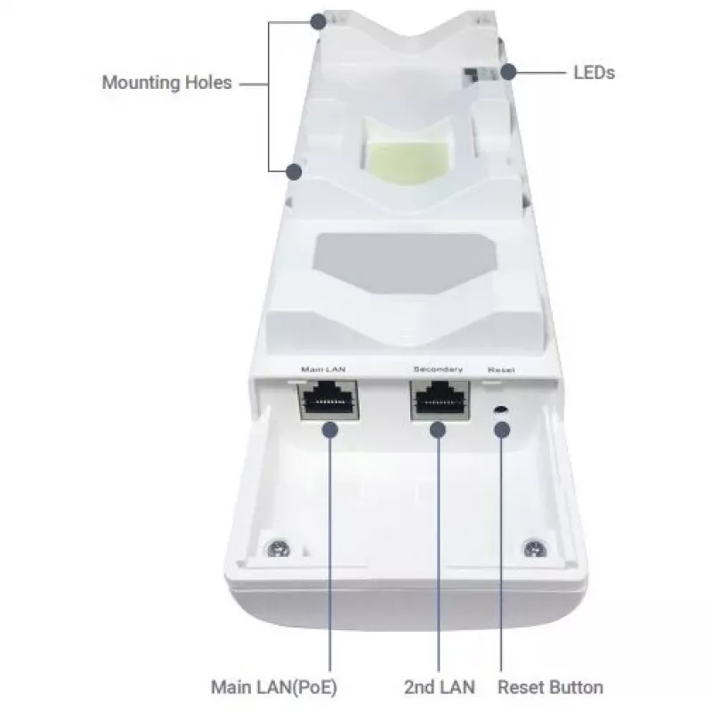 ALLNET ALL-WB100AXF-1200 WiFi6 AX1200 lauko prieigos taškas
