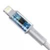 Baseus CATLGD-02 Lightning laidas 1 m baltas