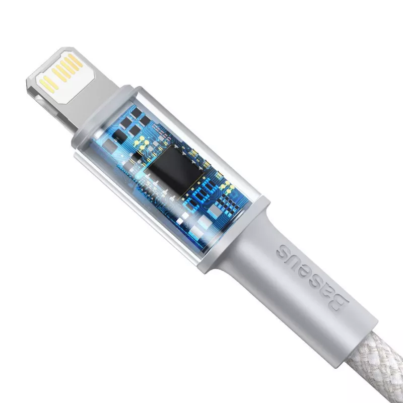 Baseus CATLGD-02 Lightning laidas 1 m baltas