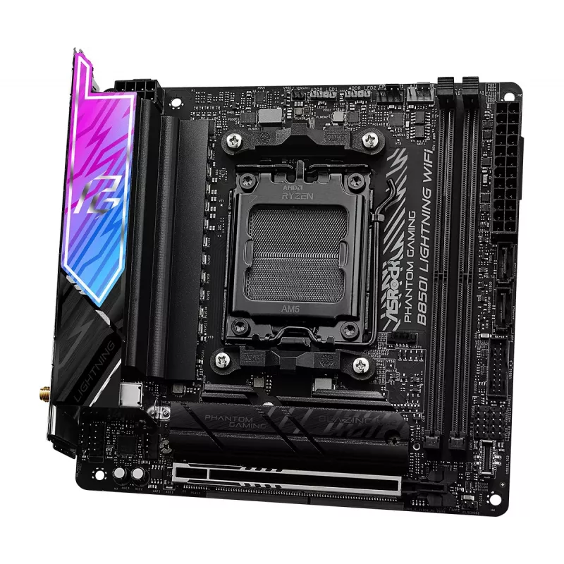 ASRock B850I Lightning WiFi AM5 Mini-ITX pagrindinė plokštė