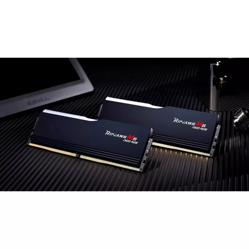 G.skill Ripjaws M5 Neo DDR5-6000 64 GB (2x 32 GB) Dual-Kit, juoda, AMD EXPO