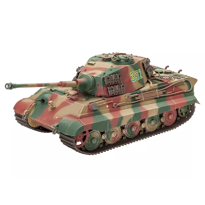 Rv03249 - Revell 1:35 - Tiger II Ausf. B (Henschel bokštas) plastikinis modelis