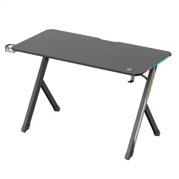 NanoRS RS102 žaidimų stalas su LED apšvietimu 120x60 cm