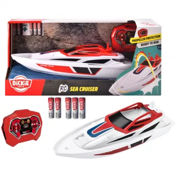 RC valtis Dickie Sea Cruiser 2.4 GHz RTR radijo bangomis valdoma valtis, paruošta plaukioti