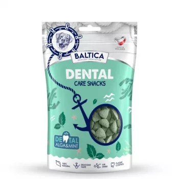 BALTICA regioniniai skanėstai Dental su dumbliais ir mėtomis - šunų skanėstas - 100g