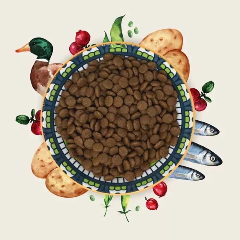 EDEN Duck & Sardine - sausas kačių ėdalas - 1,5 kg