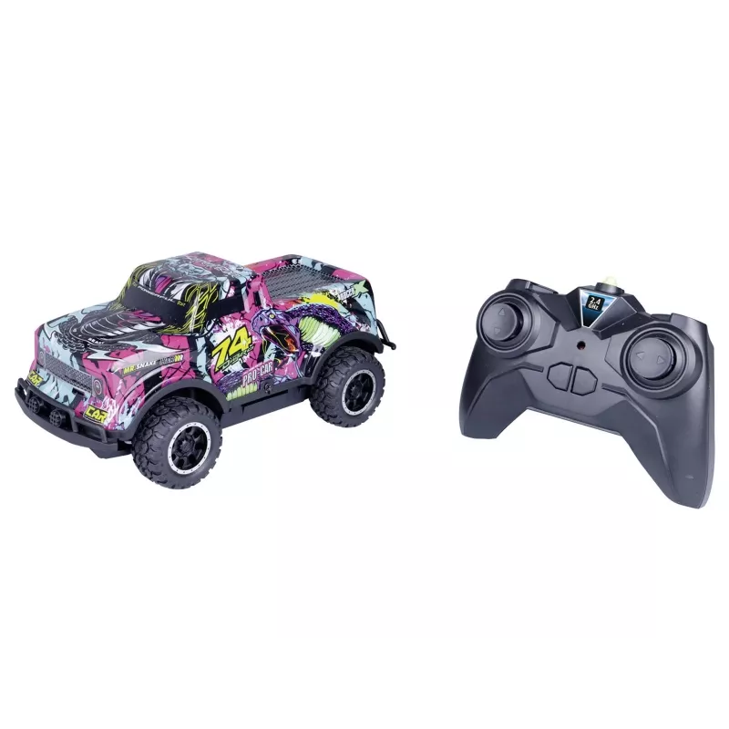 RC automobilis Ghost Driver - Violetinis