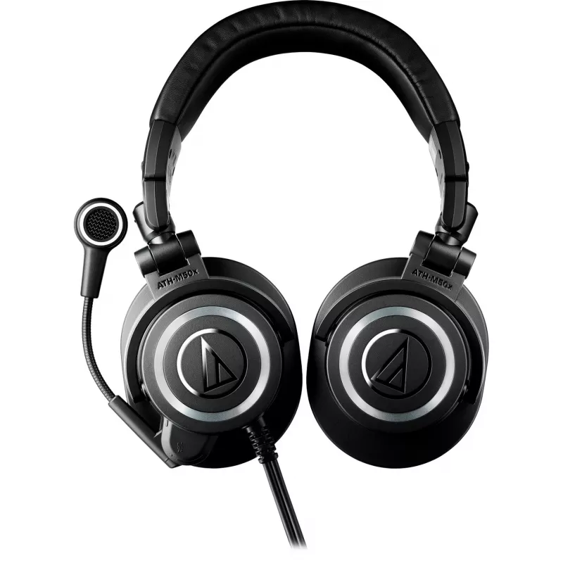 Ausinės / ausinių rinkinys Audio-Technica ATH-M50XSTS-USB, laidinės, lankeliu, žaidimams, juodos