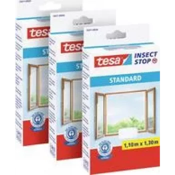Tinklas nuo vabzdžių Tesa STANDARD 55671 1300 mm x 1100 mm antracitas