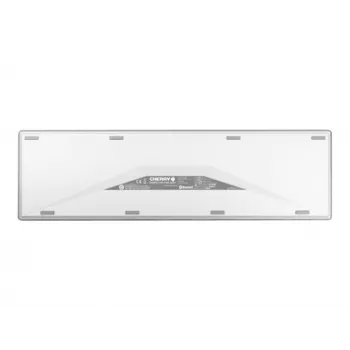 CHERRY DW 9100 SLIM belaidė klaviatūra su pele, RF Wireless + Bluetooth, AZERTY prancūziškas, sidabrinė