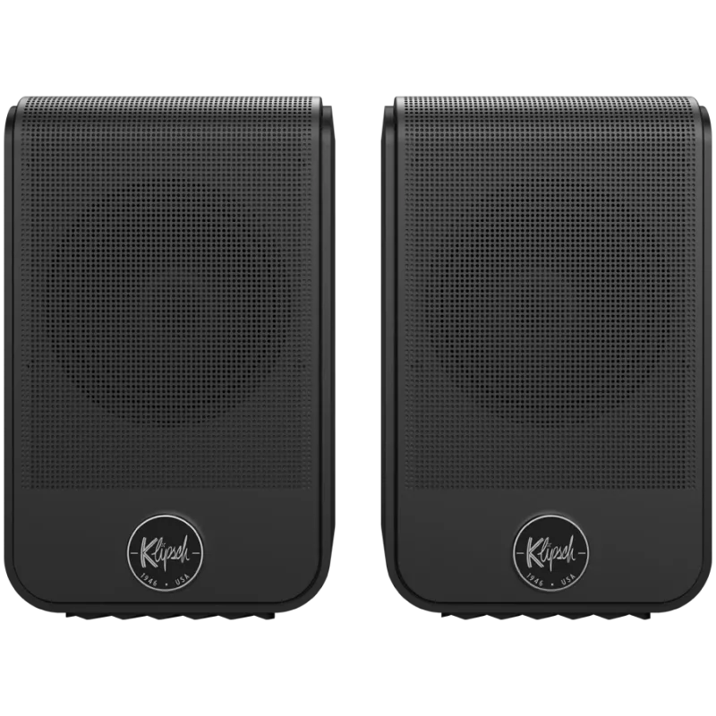 Belaidis aplinkos garsiakalbis KLIPSCH SURR 100 — 50 W, 2.0 kanalų, 235–20000 Hz, juodas
