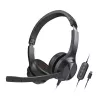 Ausinės Creative Chat USB on-ear, laidinės, stereo, juodos