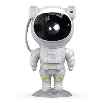 Naktinis šviestuvas žvaigždžių projektorius vaikams, astronautas
