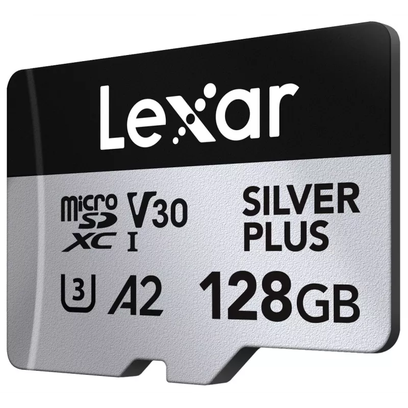 Lexar 128GB UHS-I MicroSDXC Professional SILVER PLUS