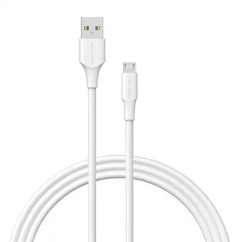 Laidas USB 2.0 į MICRO-B / 1 m baltas Ctiwf Vention