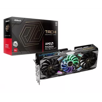 ASRock Radeon RX 9070 XT TC 16 GB GDDR6 PCIe 5.0 vaizdo plokštė