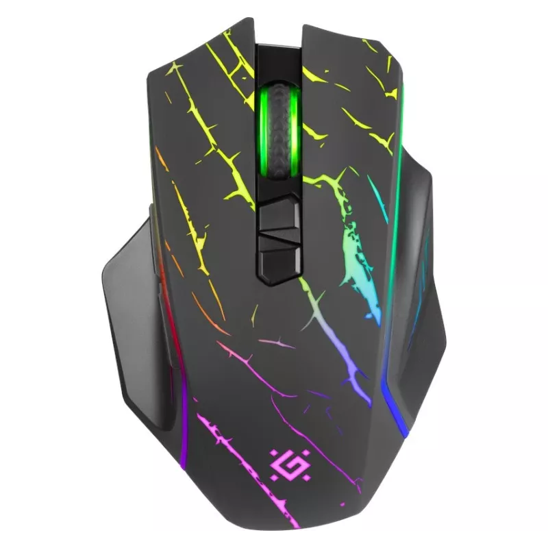 Bevielė žaidimų pelė DEFENDER URAN GM-503 Optic RF RGB 3200dpi 8P