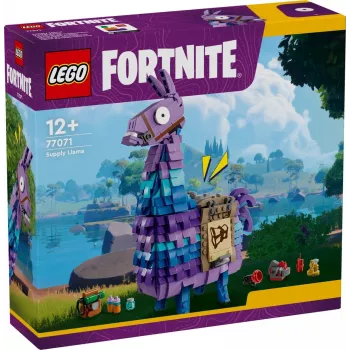 LEGO 77071 Fortnite Llama konstrukcinis žaislas – LEGO prekės ženklo laikymo ir demonstravimo dėžė