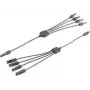 shiverpeaks ®-PV4 T-Adapter kabelių rinkinys, 4/1, 4mm², juoda/juoda, 30cm (BS02-21034)