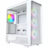 PC korpusas Montech X5 Midi Tower Baltas ATX 3x140mm ventiliatoriai