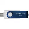 Xporter X550 32GB USB atmintukas mėlynas/baltas, USB-A ir USB-C 3.2 Gen 1