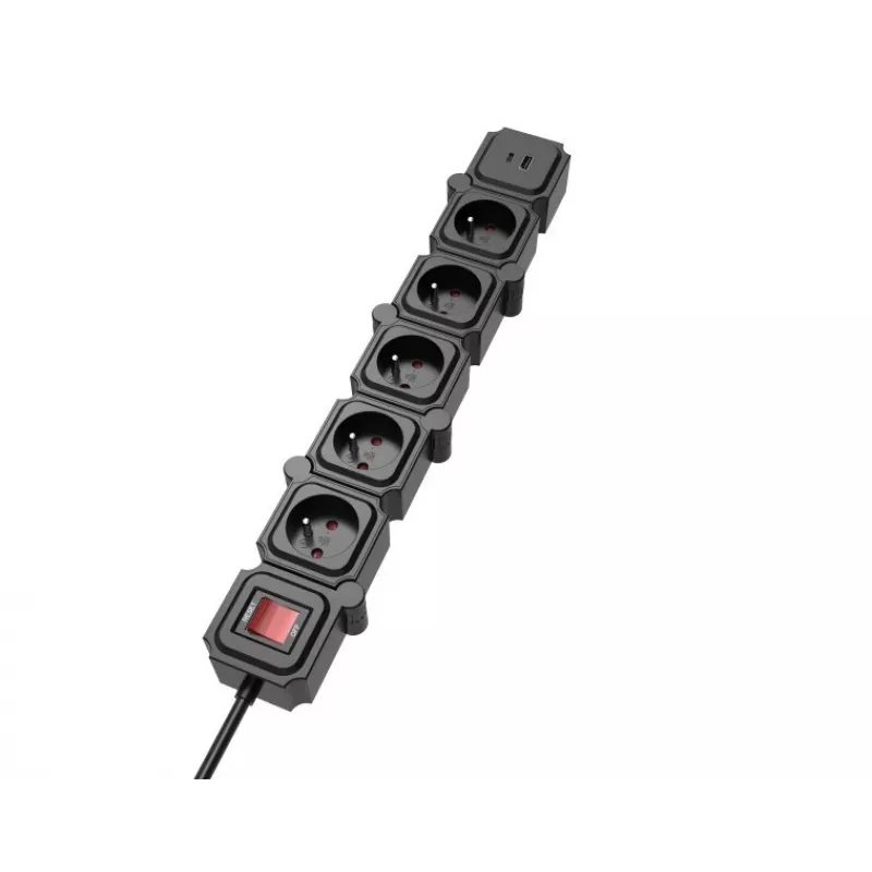 TB Energy Power Strip 1.5 m ilgintuvas su keliais lizdais