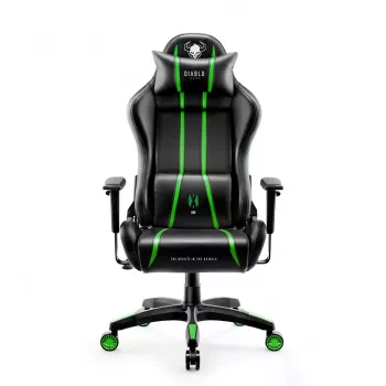 Žaidimų kėdė Diablo X-One 2.0 Normal Size juoda, žalia