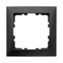 Sieninė plokštė / jungiklio dangtelis Berker 10119949 – Antracito termoplastikas, bevaržtis, 80,5×80,5 mm
