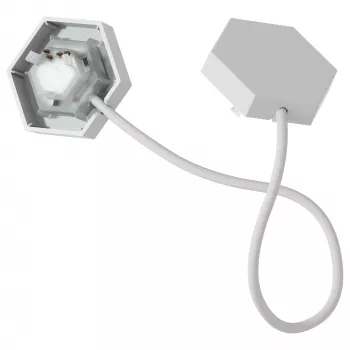 Šviesų jungiklis Nanoleaf Flex — baltas, 0,24 m laidas, 3 vnt. pakuotė
