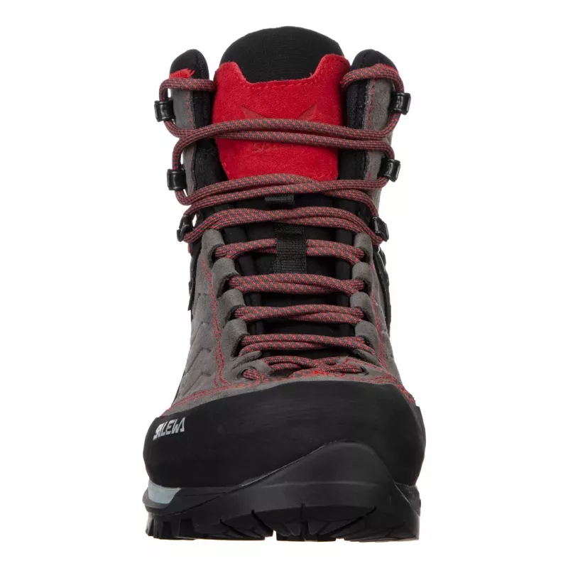 Salewa MTN Trainer Mid GTX vyriški batai, anglies, pilkos, raudonos spalvos