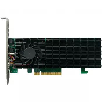 HighPoint HighP SSD6202A 2x M.2 PCIe Gen3 x8 NVMe valdiklio plokštė