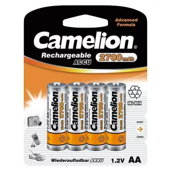 Įkraunama baterija Camelion NH-AA2300BP4 (4 vnt., AA, NiMH, 2300 mAh)
