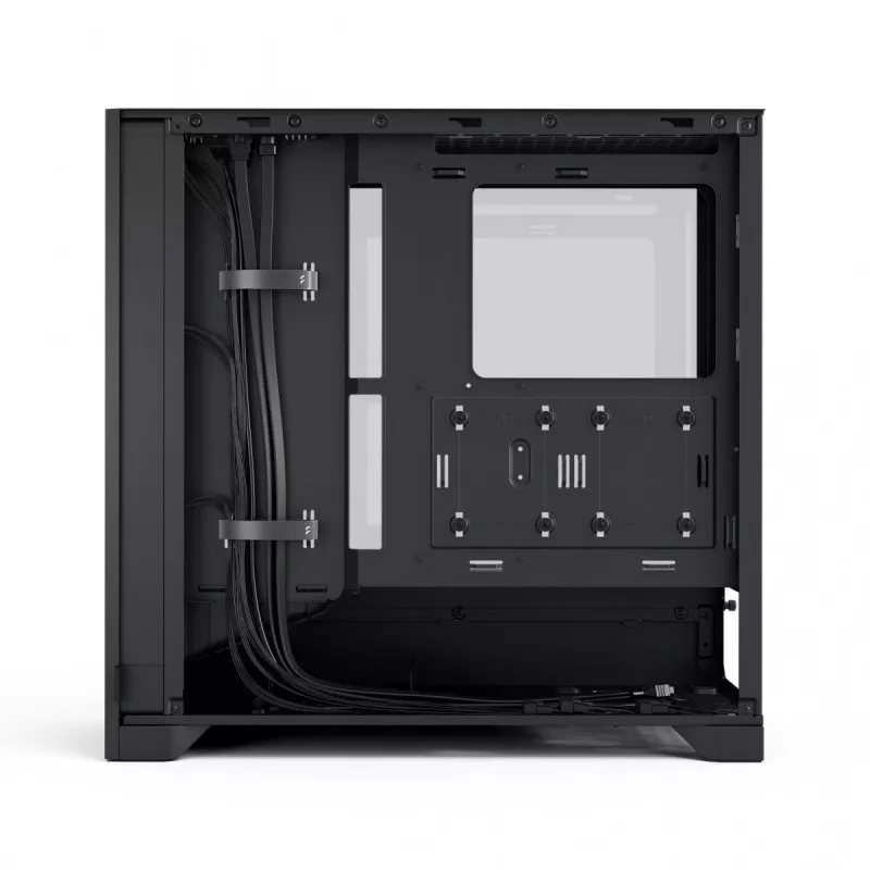 Fractal Design Pop 2 Air Black Solid – vidutinis kompiuterio korpusas (ATX, 3x 120 mm priekiniai ventiliatoriai)