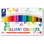 Spalvoti pieštukai Staedtler Ergosoft 157 Įvairiaspalviai 36 vnt.