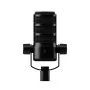 Studijinis mikrofonas RØDE PodMic USB – kardioidinis XLR/USB, 24 bitų / 48 kHz, USB-C, ausinių išvestis, sukamas garsumo reguliatorius, juodos spalvos