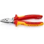 Kombinuotosios kabelių užspaudimo replės Knipex 97 78 180 T