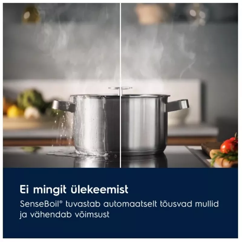 Indukcinė kaitlentė Electrolux EIS62453IT 60 cm, juoda matinė, 4 kaitvietės