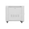 Rack spinta LANBERG FF01-8015-23SL 19 colių 15U, pilka, perforuotos priekinės durelės