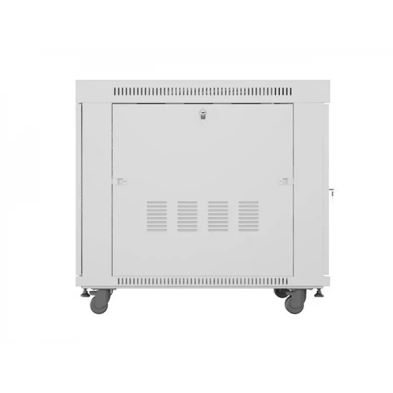 Rack spinta LANBERG FF01-8015-23SL 19 colių 15U, pilka, perforuotos priekinės durelės