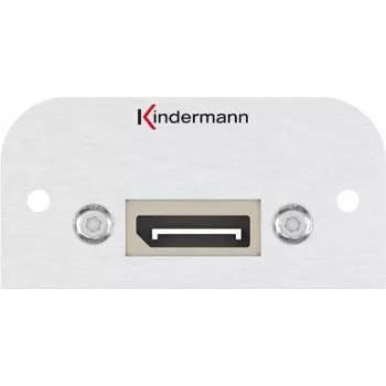 Kindermann 7441000583 Sieninis lizdas DisplayPort aliuminis