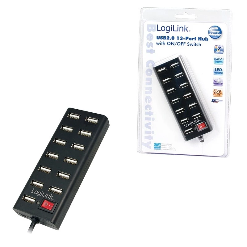 USB 2.0 šakotuvas LogiLink UA0126