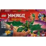 Konstrukcinis žaidimų rinkinys LEGO NINJAGO 71829 Lloyd's Green Forest Dragon, 128 dalių, 2 minifigūrėlės, nuo 6 metų