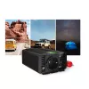 GREEN CELL automobilinis keitiklis 12V į 230V 150W/300W gryno sinuso