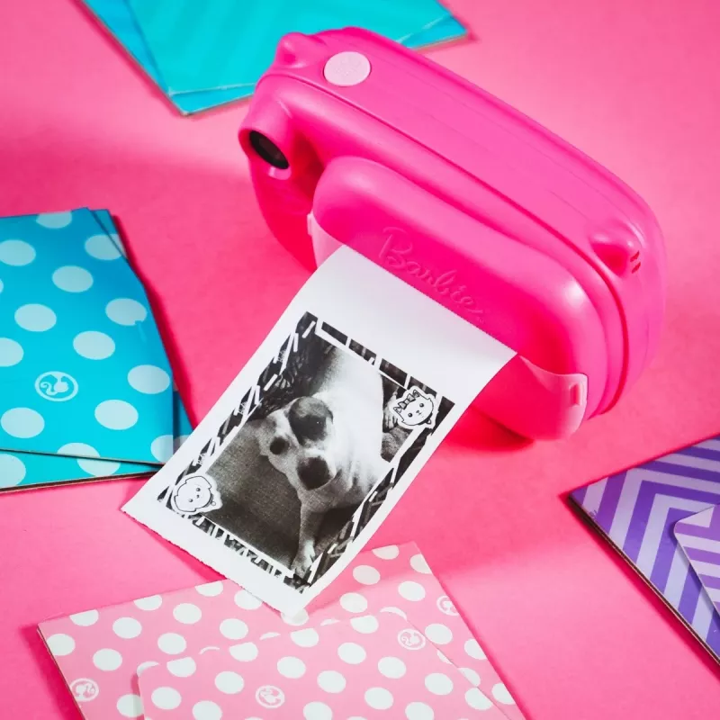 Barbie Print Cam – momentinė kamera su spausdinimu