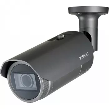 Hanwha WiseNet tinklinė kulkos formos dienos/nakties vaizdo kamera, 5 MP, H.265, 3.2-10 mm, IR, IK10, IP66