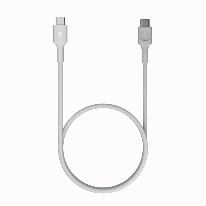 Laidas USB-C-USB-C PowerStream 100W pintas 1,2m baltas