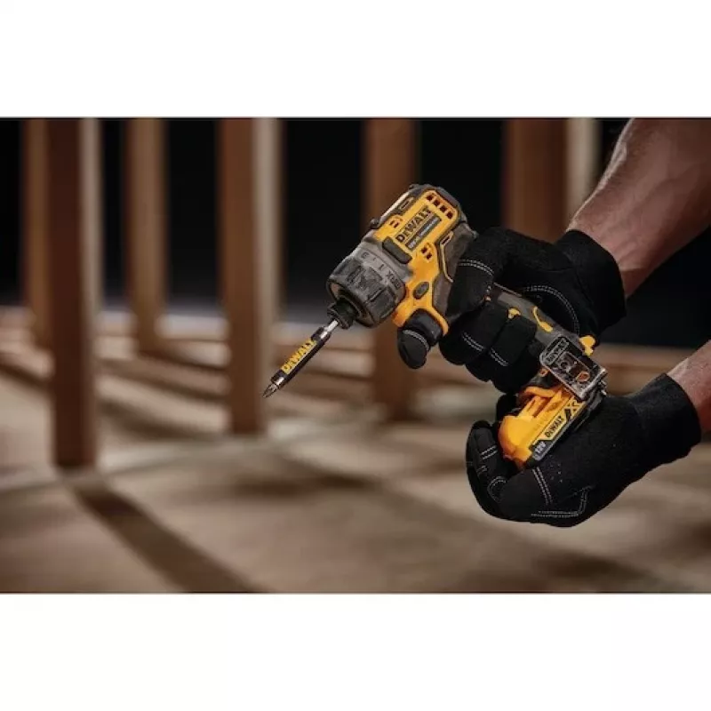 DeWALT DCF601N-XJ atsuktuvas/varžtų suktuvas 1100 RPM Juoda, Geltona