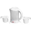 Elektrinis virdulys LAFE LAFCZA45865, nerūdijantis plienas, 0,6 L, 600 W, šviesiai pilkas, užrakinamas dangtelis